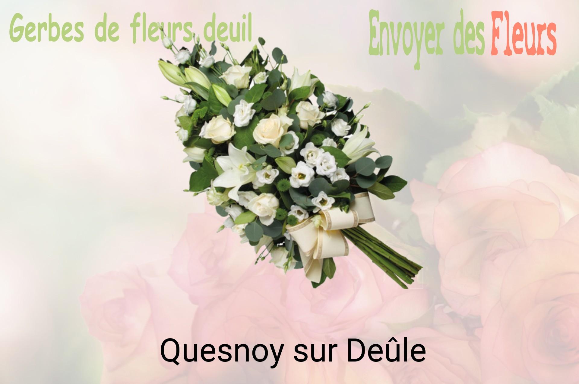 Gerbe de fleurs de deuil livrée à Quesnoy-sur-Deûle
